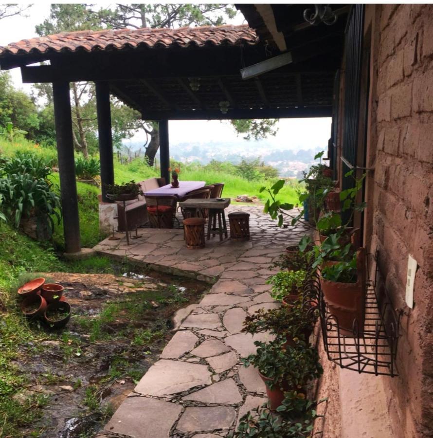 Cabana Blanca Nieves Y Los 9 Enanos Tapalpa Eksteriør bilde
